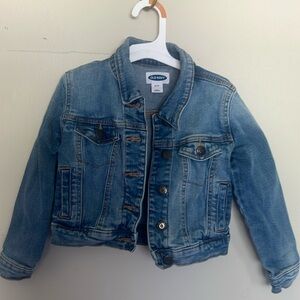 Old Navy Girls Sz XS  Button Up Blue Jean Denim Jacket